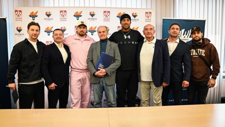 Co Usyk i Joshua robili na... Górnym Śląsku?