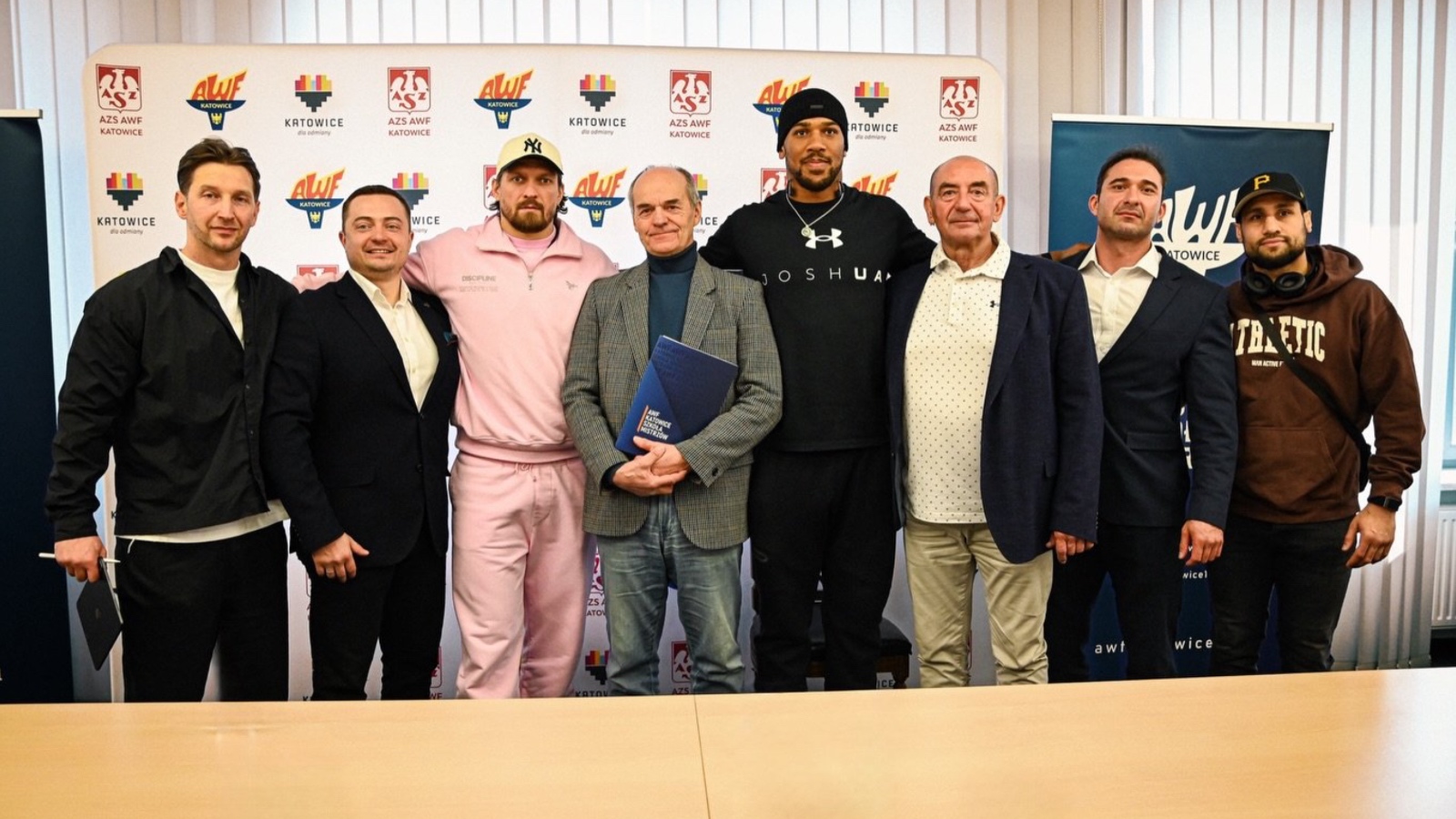 Co Usyk i Joshua robili na... Górnym Śląsku?