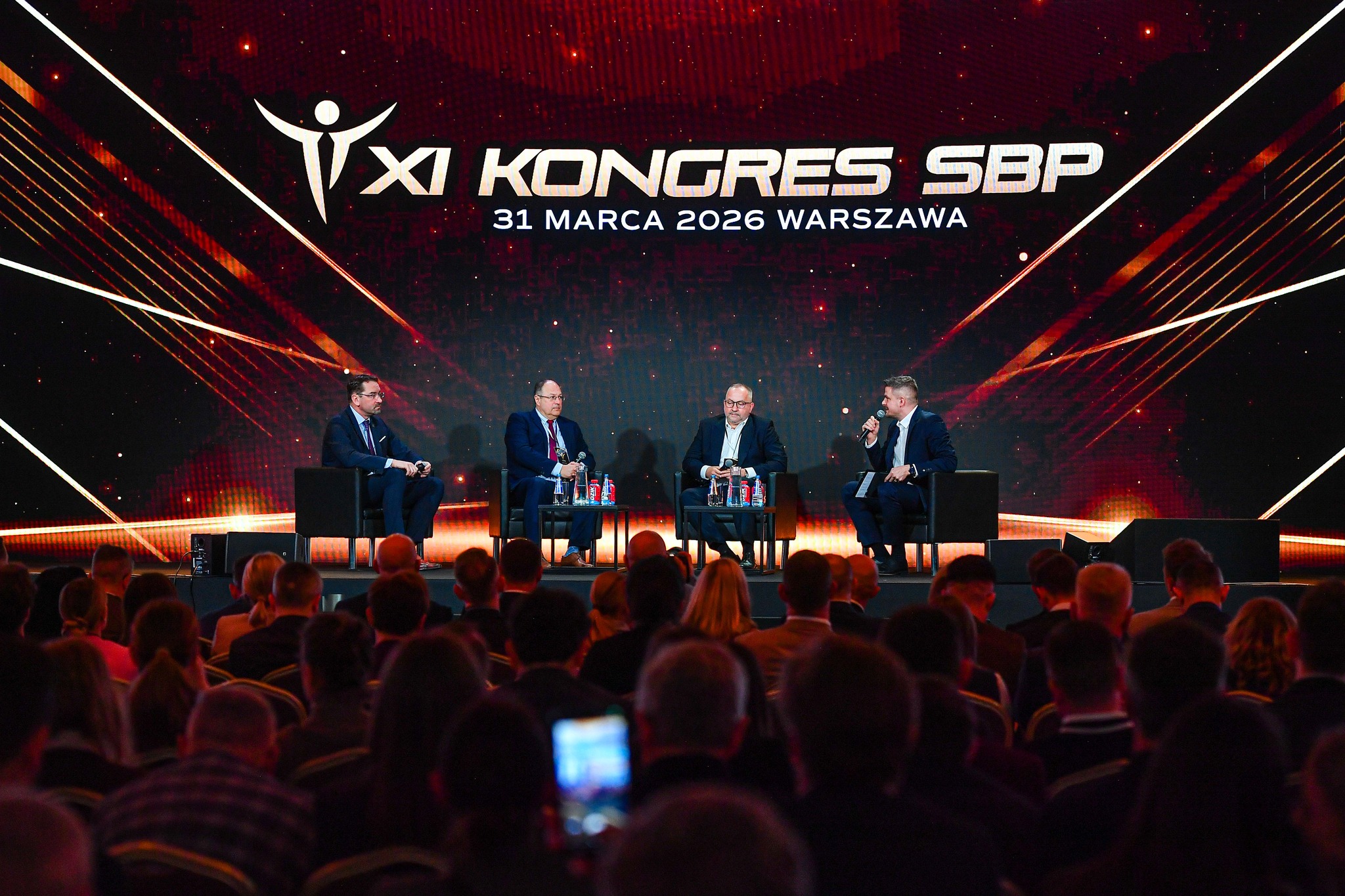 2026.03.31 Warszawa
Wydarzenia Konferencje Sezon 2026
XI Kongres Sport Biznes Polska - SBP
N/z Sebastian Swiderski, Marian Kmita, Grzegorz Bachanski, Tomasz Koprowski
Foto Marcin Bulanda / PressFocus

2026.03.31 Warszawa
Events Conference Season 2026
XI Kongres Sport Biznes Polska - SBP
Sebastian Swiderski, Marian Kmita, Grzegorz Bachanski, Tomasz Koprowski
Credit: Marcin Bulanda / PressFocus