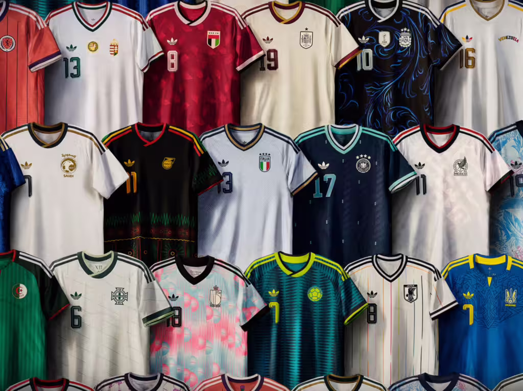 Adidas zaprezentował kolekcję koszulek przed mundialem