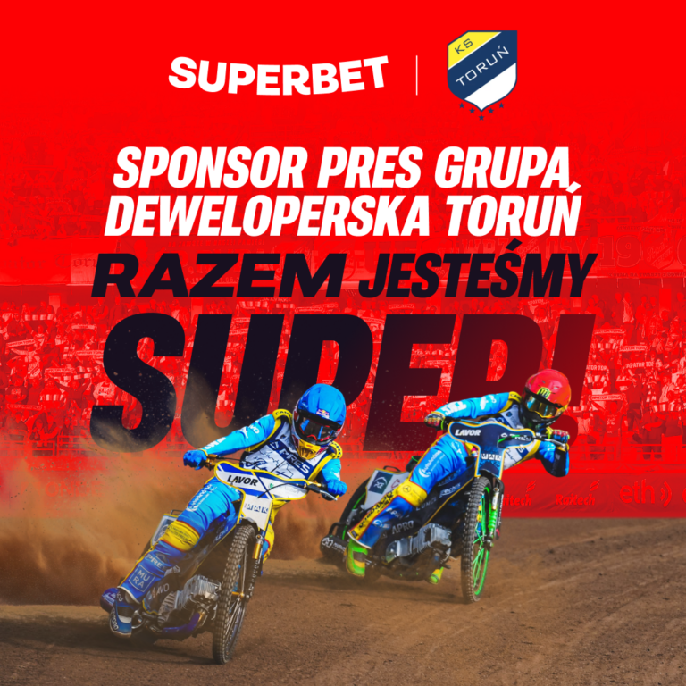 Superbet i mistrz Polski na żużlu jadą dalej razem