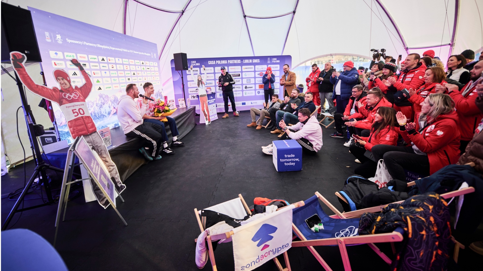 Kolejna innowacja od PKOl. Casa Polonia czyli Mobilny Dom Polski podczas zimowych igrzysk