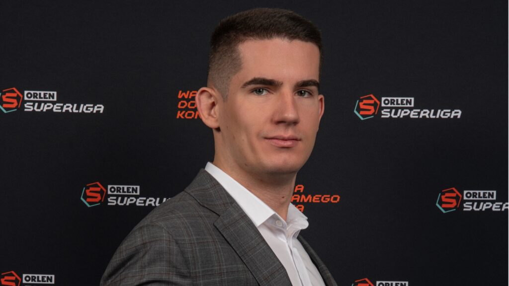 Jakub Dmoch, PR Manager ORLEN Superligi.