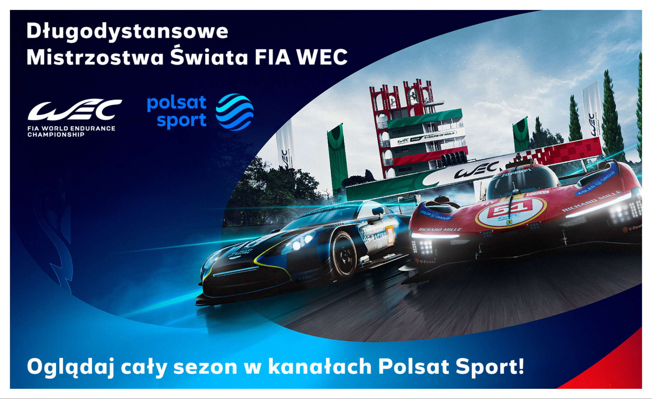 Nowy sezon FIA WEC z Robertem Kubicą w kanałach Polsatu Sport