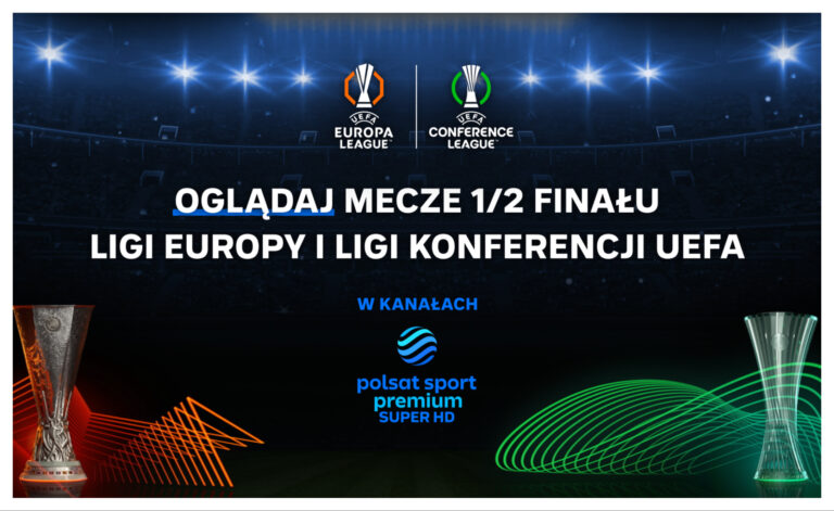 Półfinały Ligi Europy i Ligi Konferencji w kanałach Polsat Sport Premium