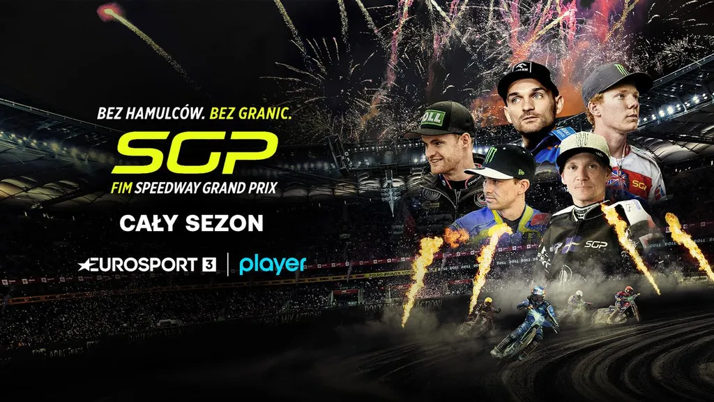 Żużlowe Grand Prix 2026 w Eurosporcie 3, Playerze i HBO Max