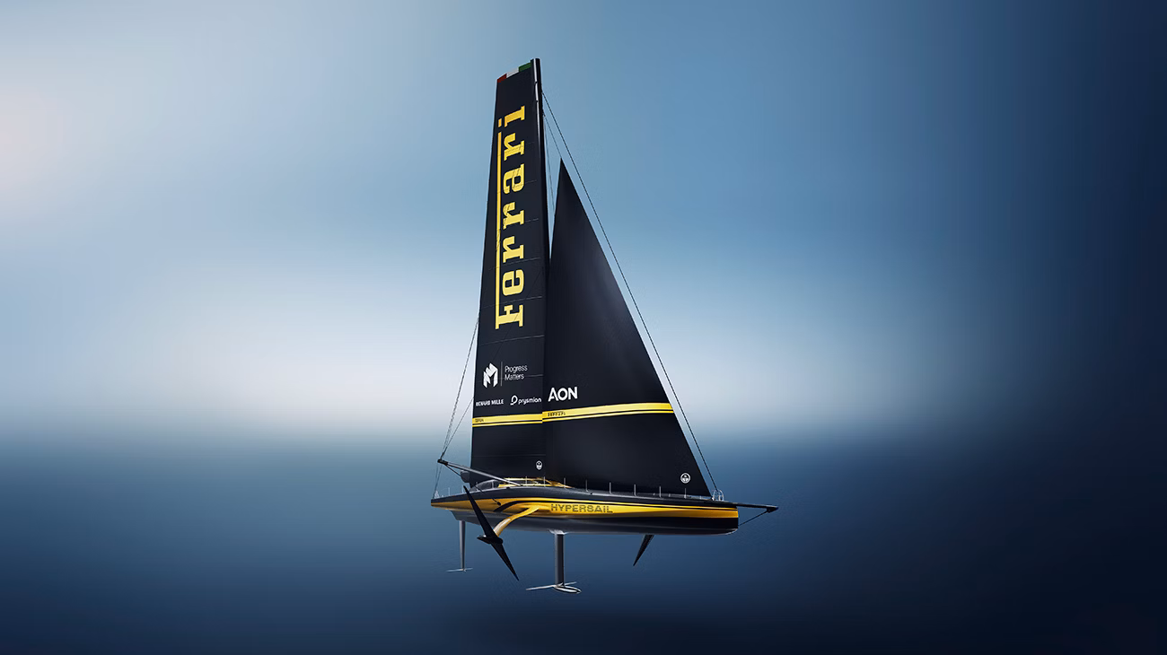 Ferrari prezentuje futurystyczny projekt Hypersail