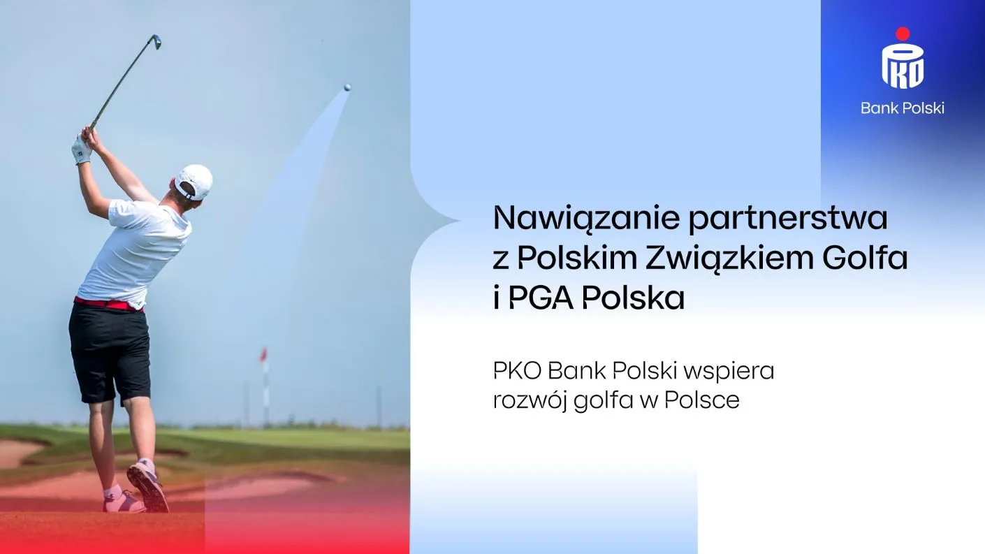 PKO Bank Polski stawia na rozwój golfa w Polsce
