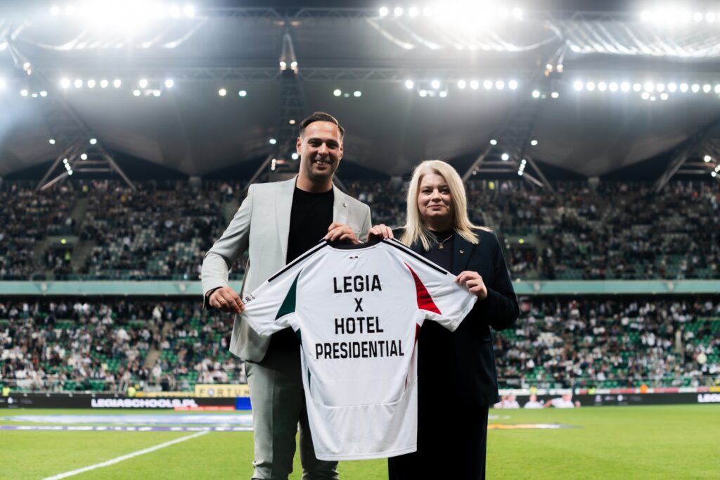 Legia Warszawa rozpoczyna współpracę z Warsaw Presidential Hotel