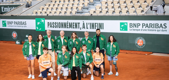 BNP Paribas pozostaje głównym partnerem Roland Garros do co najmniej 2031 roku