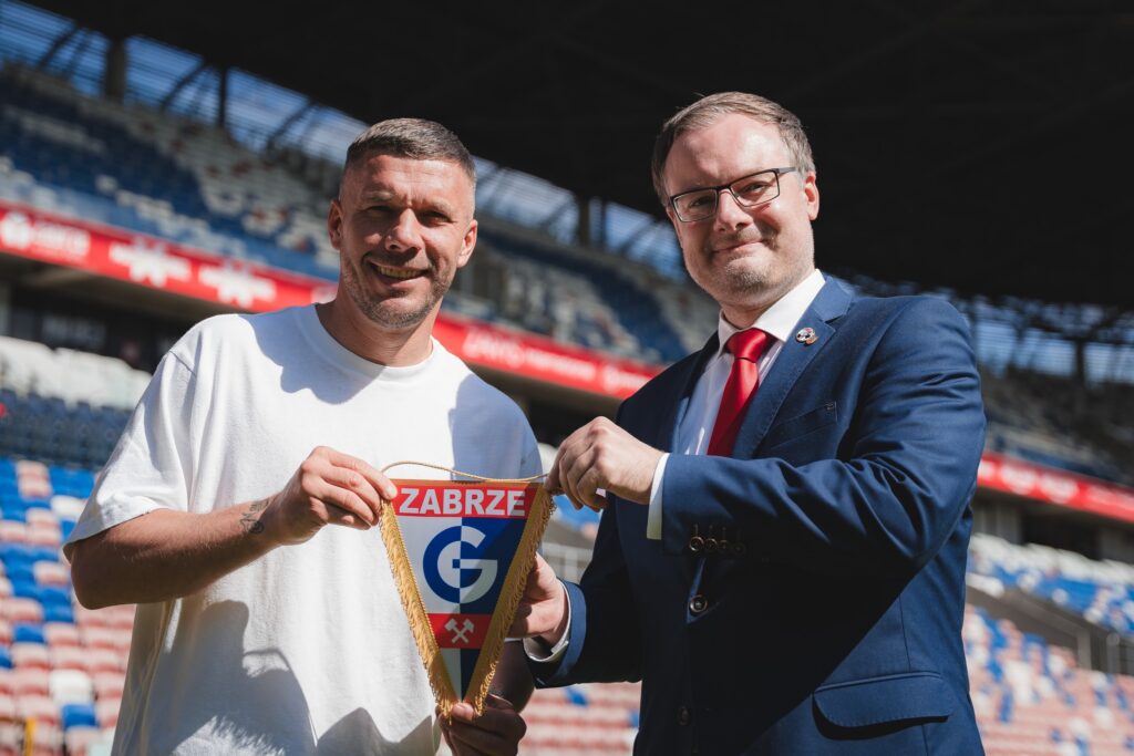 Euforia w Zabrzu. Lukas Podolski stanie na czele Górnika