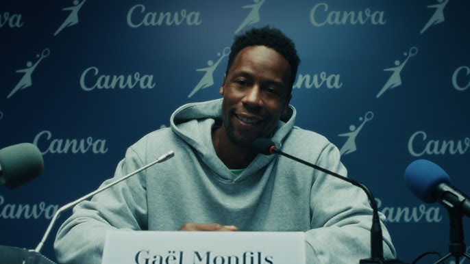 Gael Monfils twarzą nowej kampanii Canvy