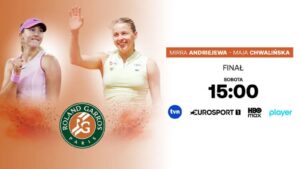 Wielki finał Rolanda Garrosa Chwalińska – Andriejewa w sobotę o 15:00. Gdzie transmisja?