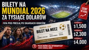 Bilety na mundial 2026 za tysiące dolarów. FIFA pod presją po skargach kibiców
