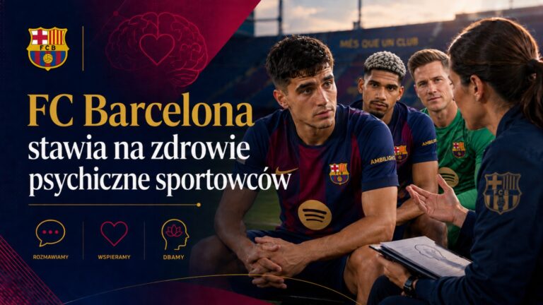 FC Barcelona stawia na zdrowie psychiczne sportowców