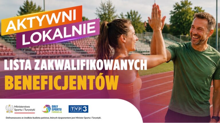 Ponad 44 mln zł dla lokalnego sportu. Program Aktywni Lokalnie wesprze 1622 inicjatywy w całej Polsce