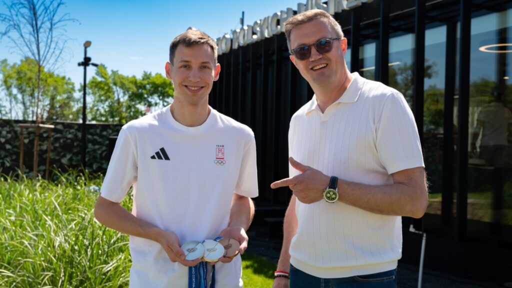 Kacper Tomasiak wybrał mieszkanie w Mieście Polskich Mistrzów Olimpijskich