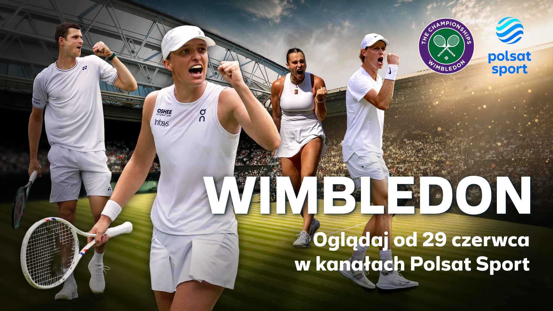 Polacy ruszają na podbój Wimbledonu. Gdzie transmisje turnieju Wielkiego Szlema?