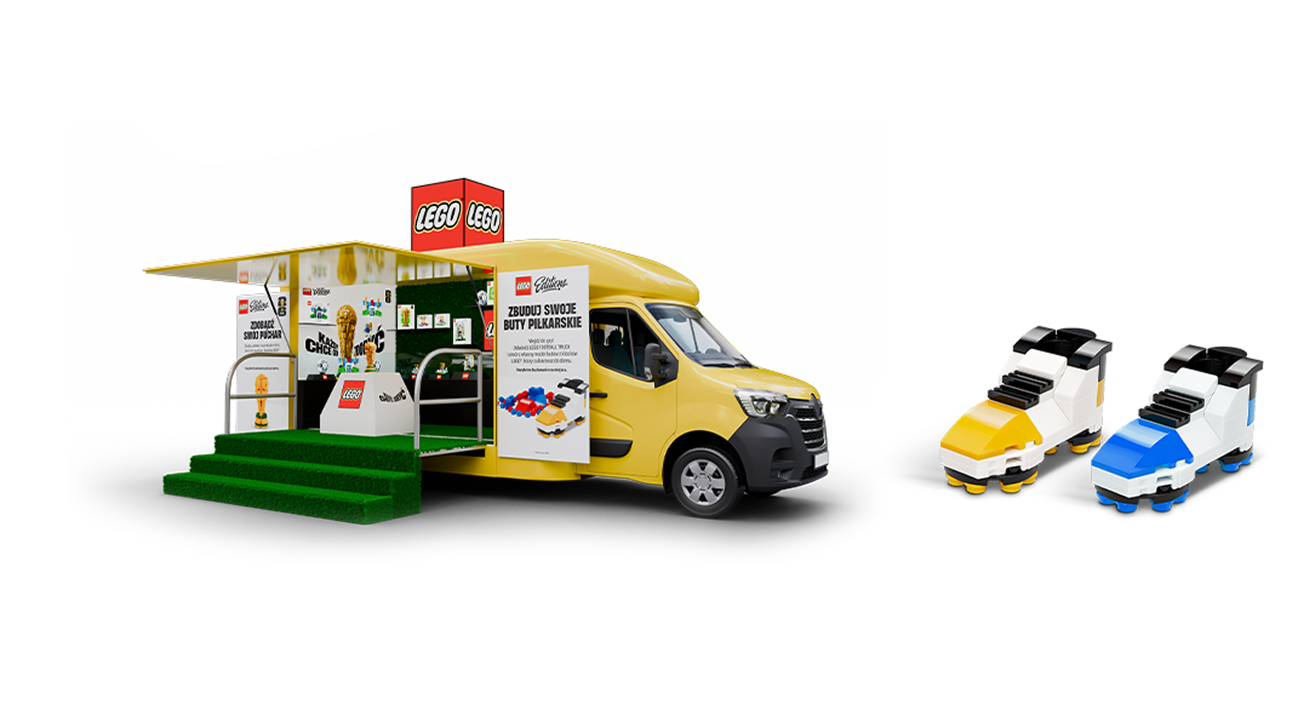 LEGO Football Truck rusza w trasę po Polsce. Marka stawia na połączenie futbolu i kreatywnej zabawy