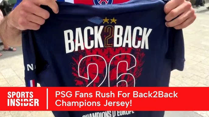 PSG błyskawicznie wykorzystuje sukces sportowy. Klub zaprezentował kolekcję „Back 2 Back”