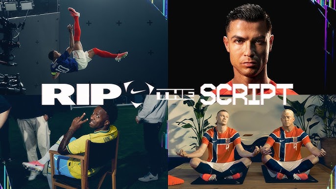 Nike „Rip The Script” – kampania, która każe piłkarzom wyrwać się ze schematu