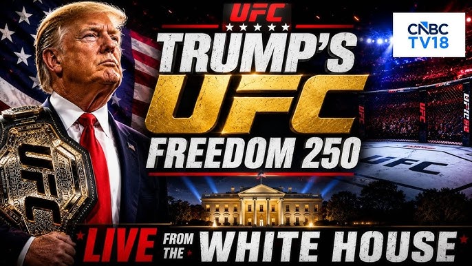 Gala UFC Freedom 250 w Białym Domu jako strategiczny ruch wizerunkowy Donalda Trumpa