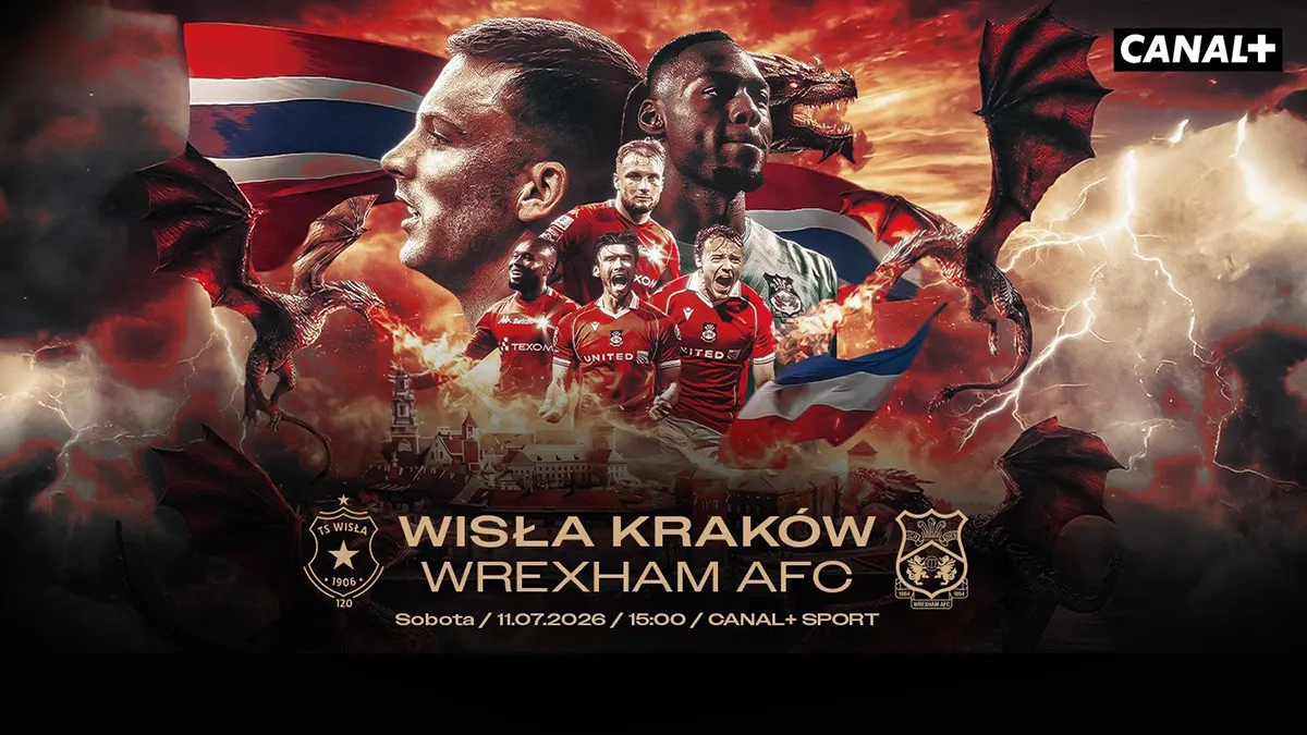 Jubileuszowy mecz Wisły Kraków z Wrexham AFC na żywo. Gdzie transmisja?