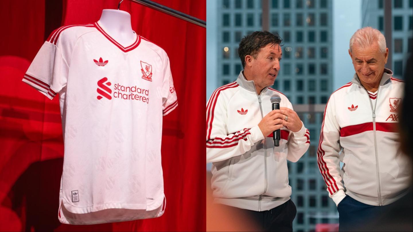 Liverpool zaprezentował nowe koszulki w USA