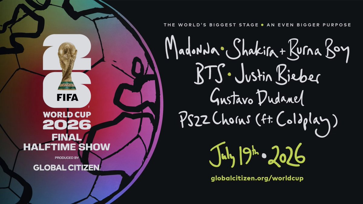 Justin Bieber dołącza do gwiazd pierwszego w historii show w przerwie finału mundialu. FIFA stawia na widowisko rodem z Super Bowl
