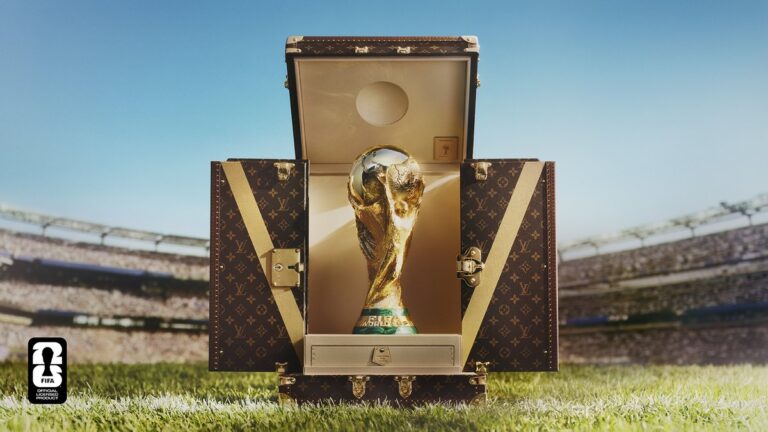 Louis Vuitton stworzył „trofeum” na MŚ. Luksusowa marka kontynuuje współpracę z FIFA
