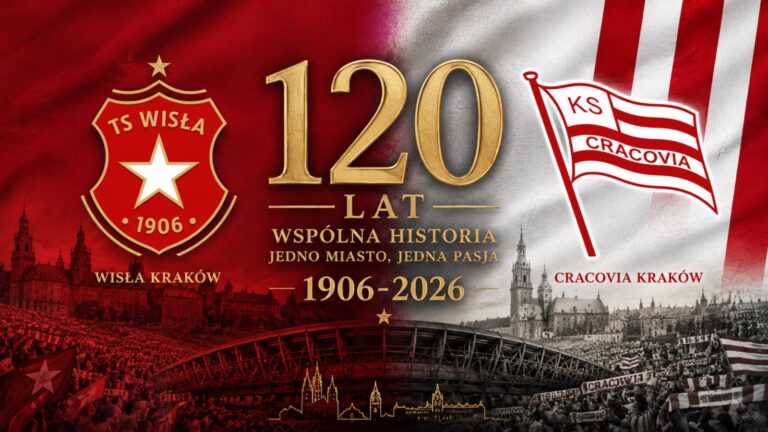Jak świętują Wisła i Cracovia? Dwa krakowskie jubileusze w różnych nastrojach