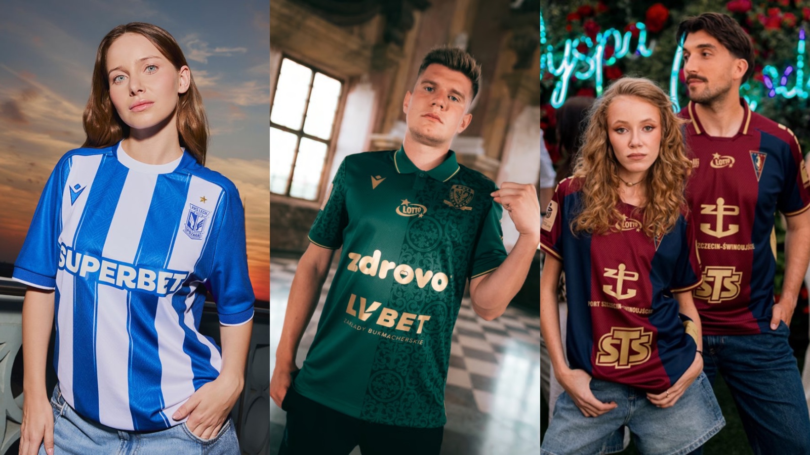 Koszulki Ekstraklasy 2026/27. Miasta, jubileusze i klubowa historia na nowych strojach