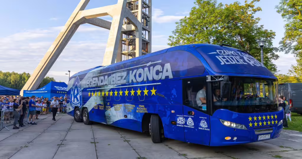 Ruch Chorzów będzie podróżował nowym autokarem