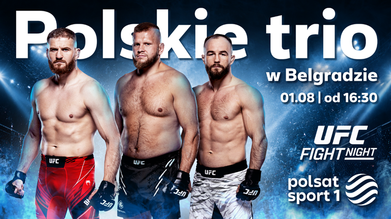 UFC Belgrad: Gdzie oglądać? Transmisja gali z trzema Polakami w TV i online