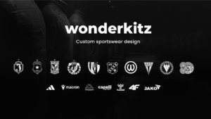Wonderkitz dostarcza projekty koszulki coraz większej liczbie polskich klubów. „Współpracujemy z dziewięcioma klubami piłkarskimi z poziomu centralnego, stworzyliśmy 20 koszulek”