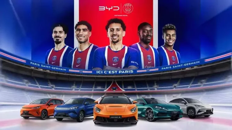PSG rozpoczyna globalne partnerstwo z BYD