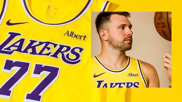Lakers podpisują umowę z Albertem. Nowy sponsor na koszulkach mistrzów NBA