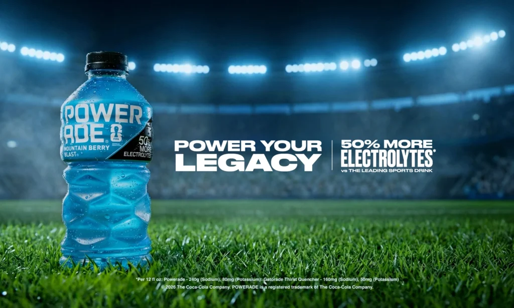 Mundialowe przerwy na nawodnienie okazały się sukcesem dla Powerade