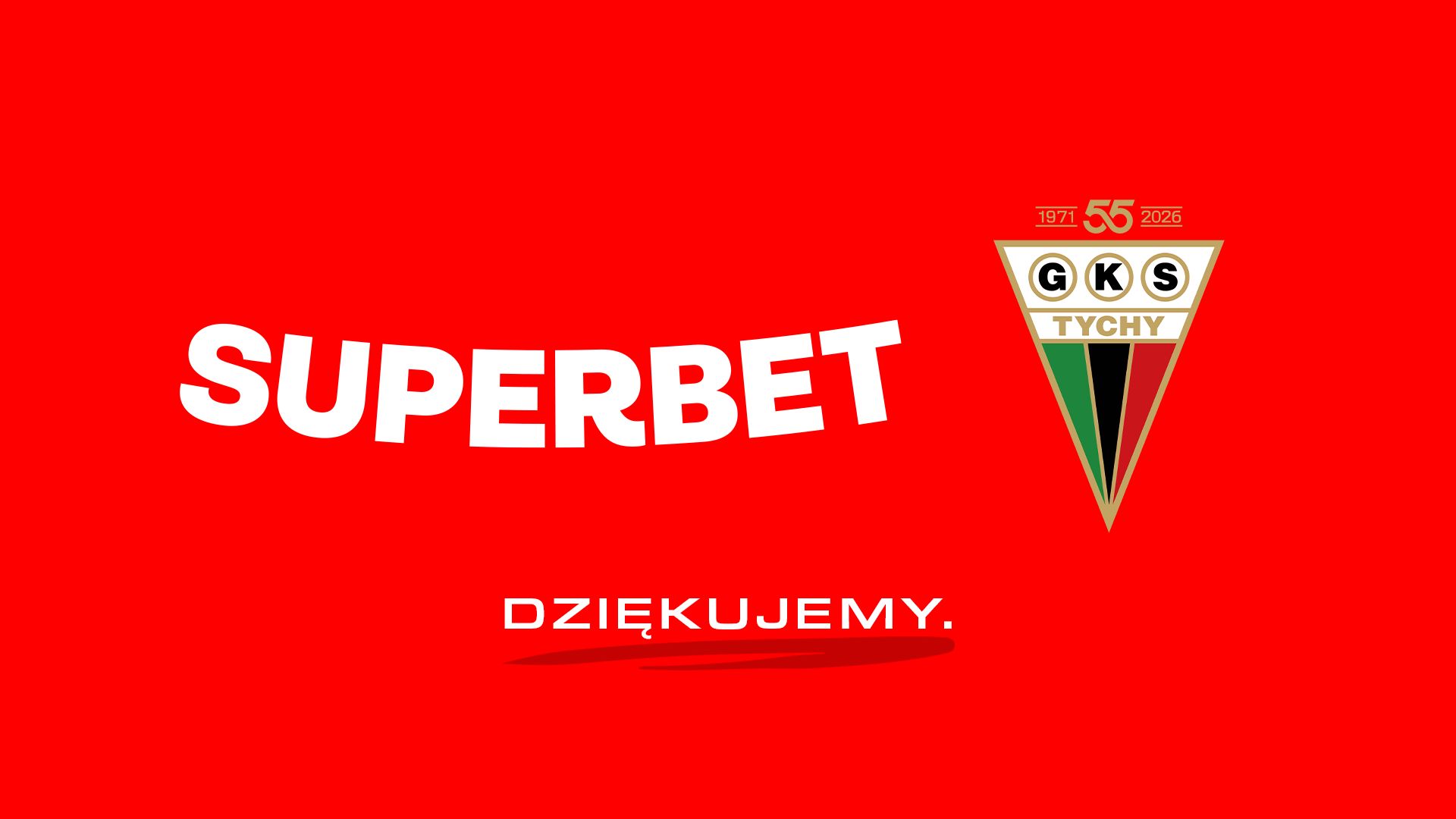 Koniec współpracy GKS Tychy z Superbetem. Bukmacher przestaje być sponsorem głównym klubu