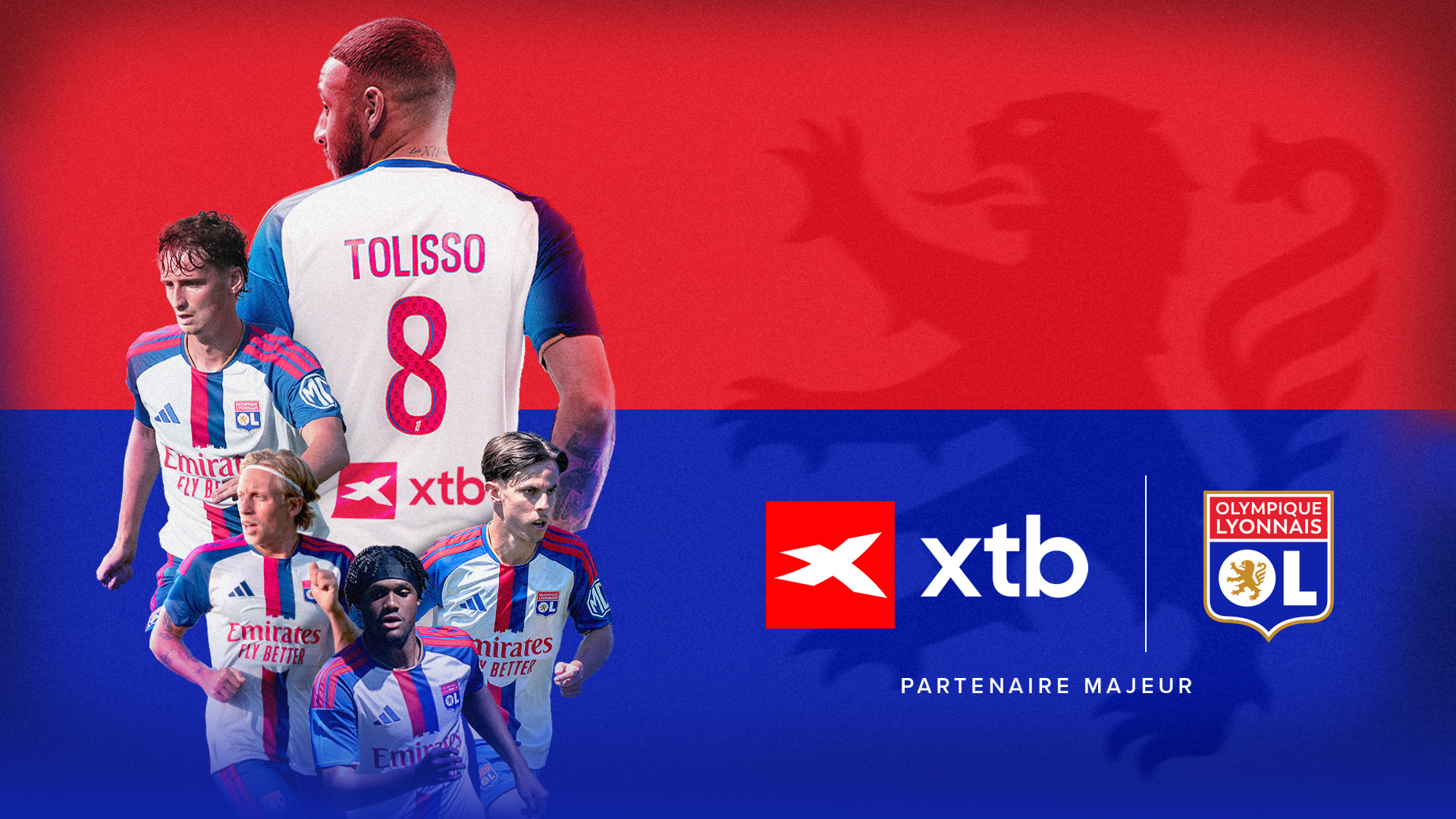 XTB z mocnym wejściem do Ligue 1. Polska marka partnerem Olympique Lyon