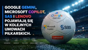 AI staje się nową kategorią sponsorską w futbolu. Google podpisał pięć europejskich gigantów jednego dnia