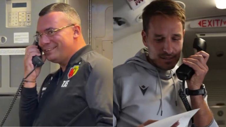 Wyniki losowania na… pokładzie samolotu. Tak Lech i Jagiellonia przywitali się z Ligą Europy
