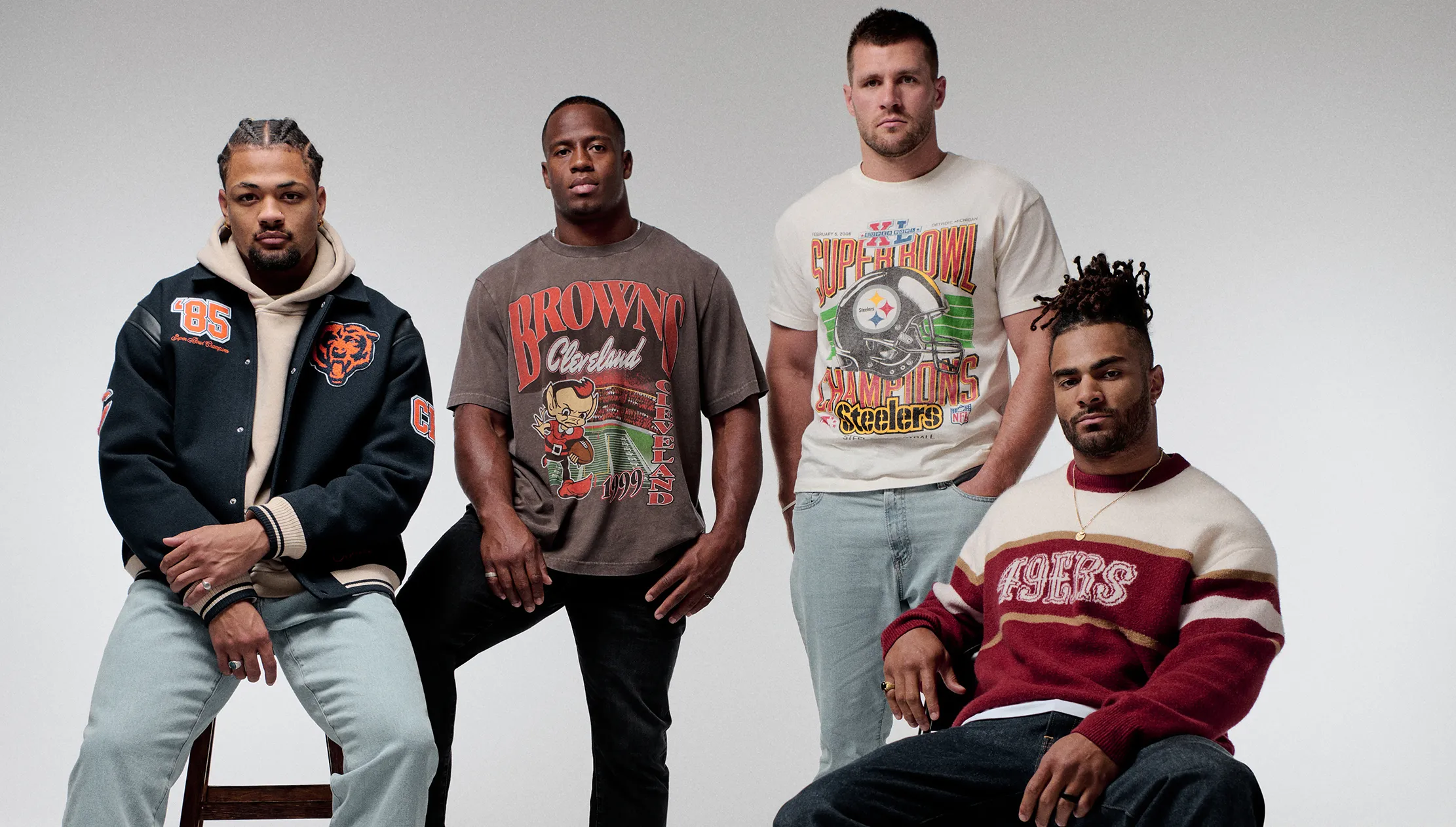 NFL przedłuża współpracę z Abercrombie & Fitch. Kolekcja trafi do kolejnych kanałów sprzedaży