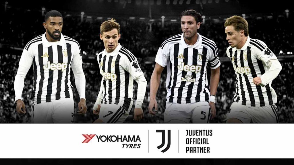 Juventus pozyskuje Yokohama Tyres. Japoński gigant dołącza do Premium Partnerów