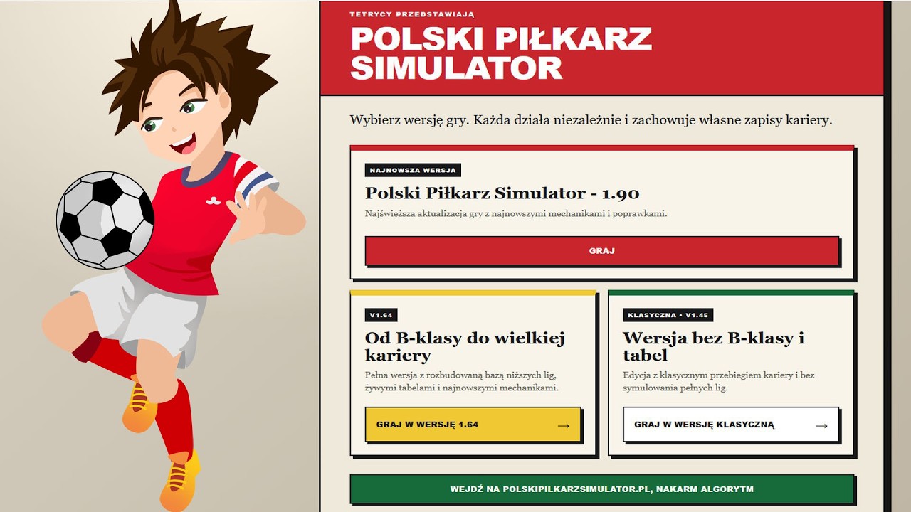 Polski Piłkarz Simulator hitem w uniwersum polskiej piłki. „To sympatyczne klikanie”