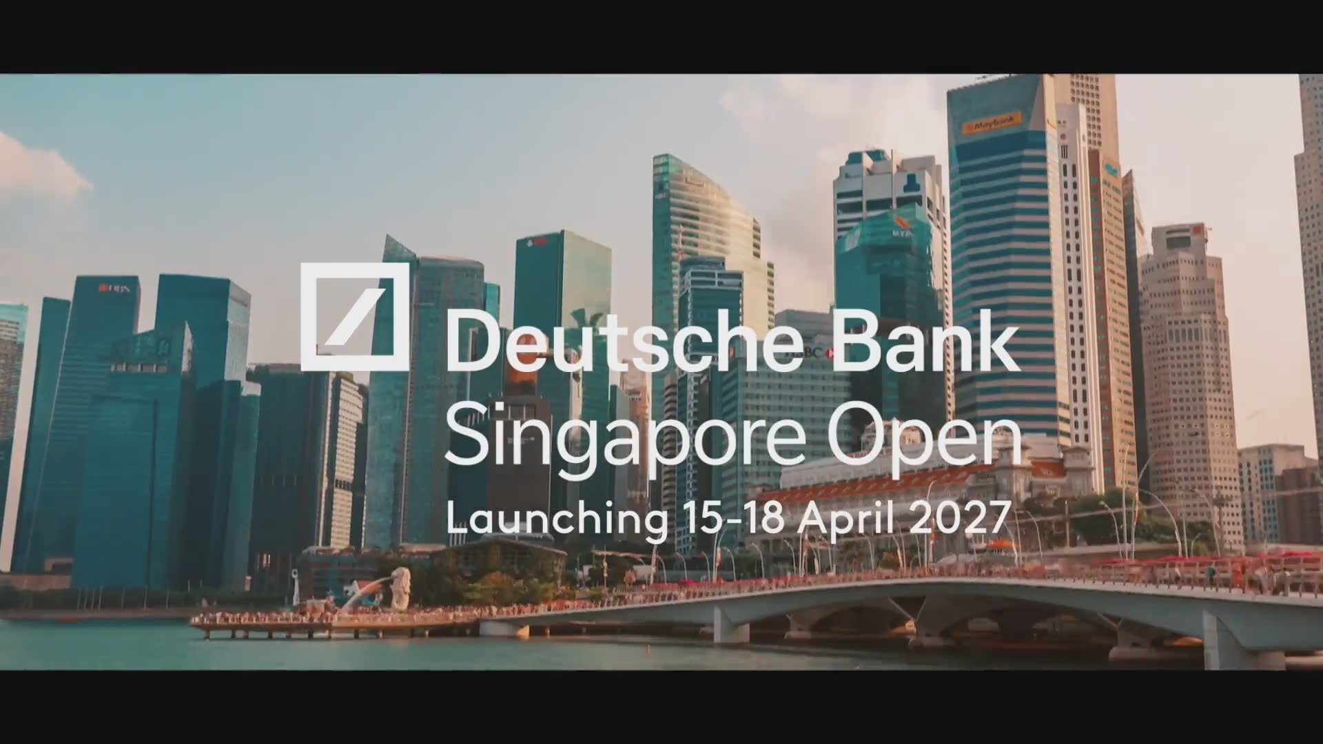 Deutsche Bank sponsorem tytularnym Singapore Open