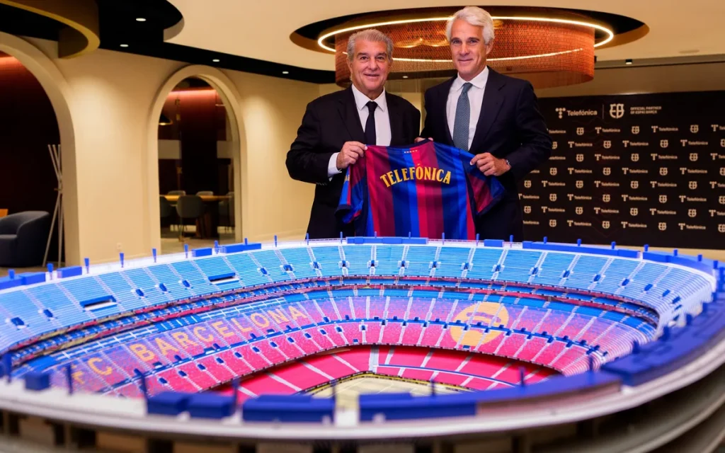 Telefonica nowym oficjalnym partnerem Espai Barça. Pięcioletnia umowa z FC Barcelona