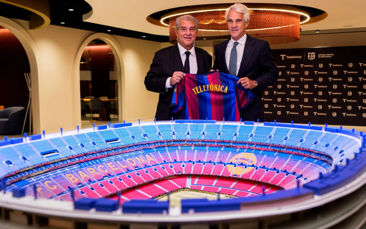 Telefonica nowym oficjalnym partnerem Espai Barça. Pięcioletnia umowa z FC Barcelona