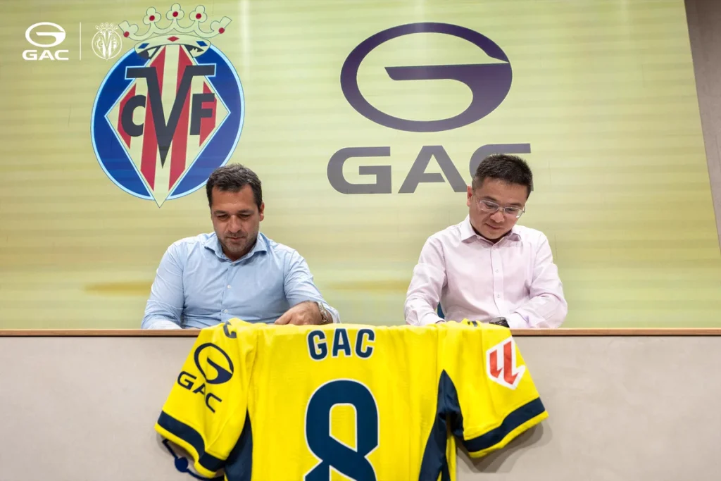 GAC sponsorem Villarreal CF. Chińska marka pojawi się na rękawku do 2028 roku