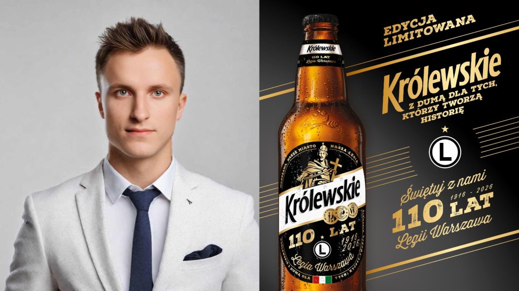 Jedno z najdłuższych partnerstw w europejskim futbolu. Łukasz Dąbrowski o kulisach współpracy marki Królewskie z Legią Warszawa [WYWIAD]